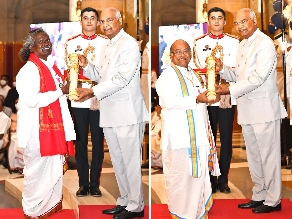 President Kovind Presents Padma Awards at 2022 Ceremony - Sakshi