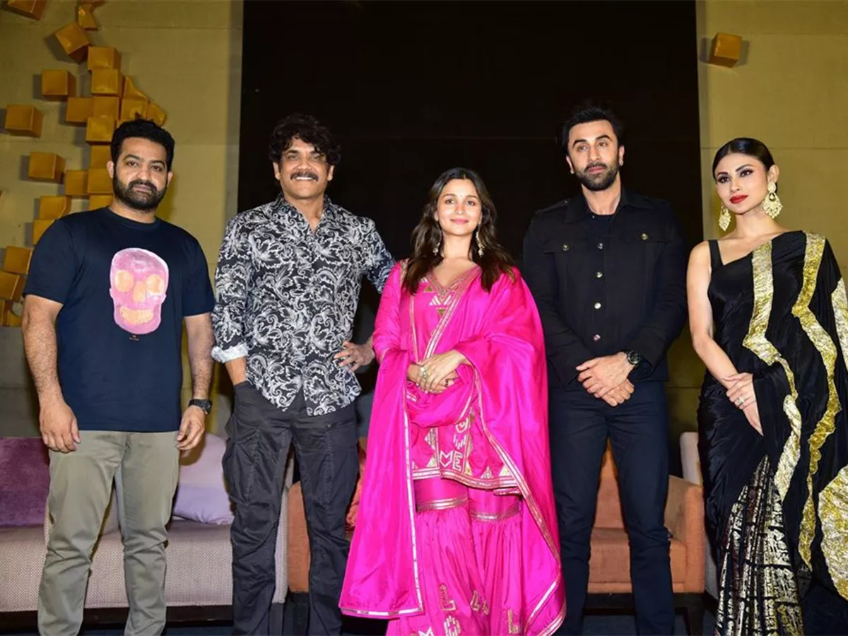 Brahmastra Press Meet Hyderabad Stills - Sakshi