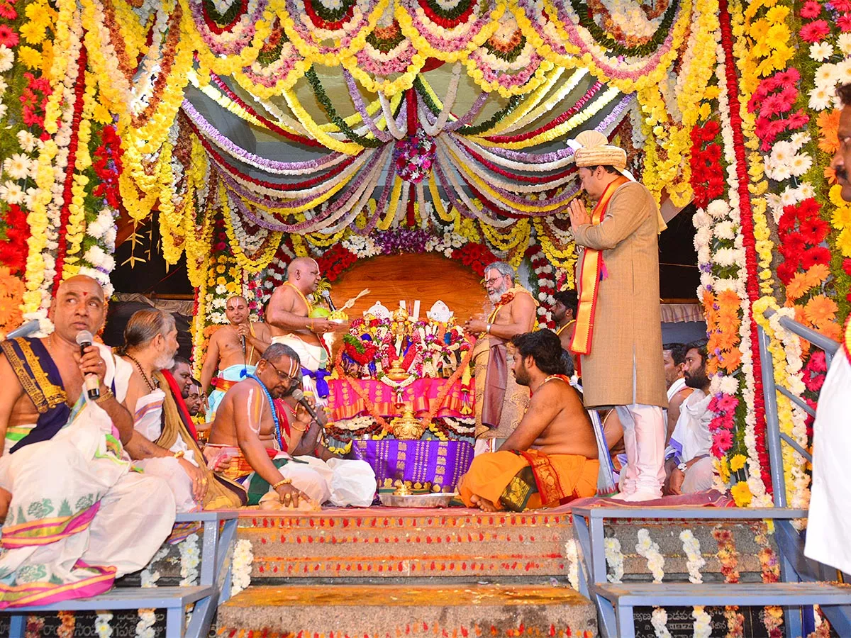 Lakshmi Narasimha Swamy Kalyanam At Antarvedi  - Sakshi