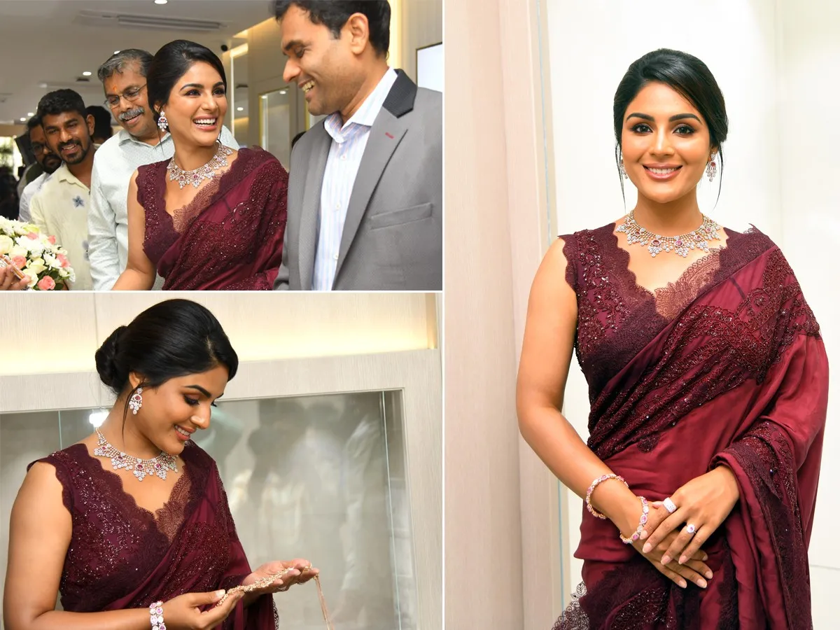 Actress Samyukta Menon At Inauguration Of Kirtilal Jewellers Showroom at Gachibowli Photos - Sakshi