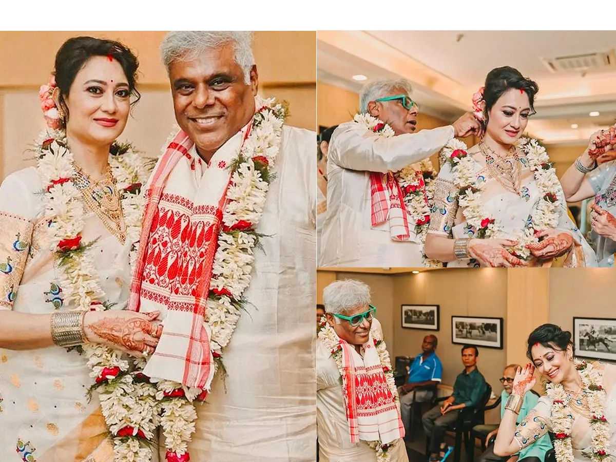 Actor Ashish Vidyarthi Ties The Knot With Rupali Barua Photos - Sakshi