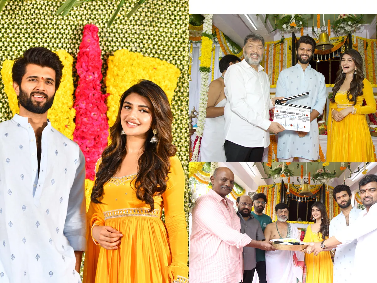 Vijay Deverakonda New Movie opening Photos - Sakshi