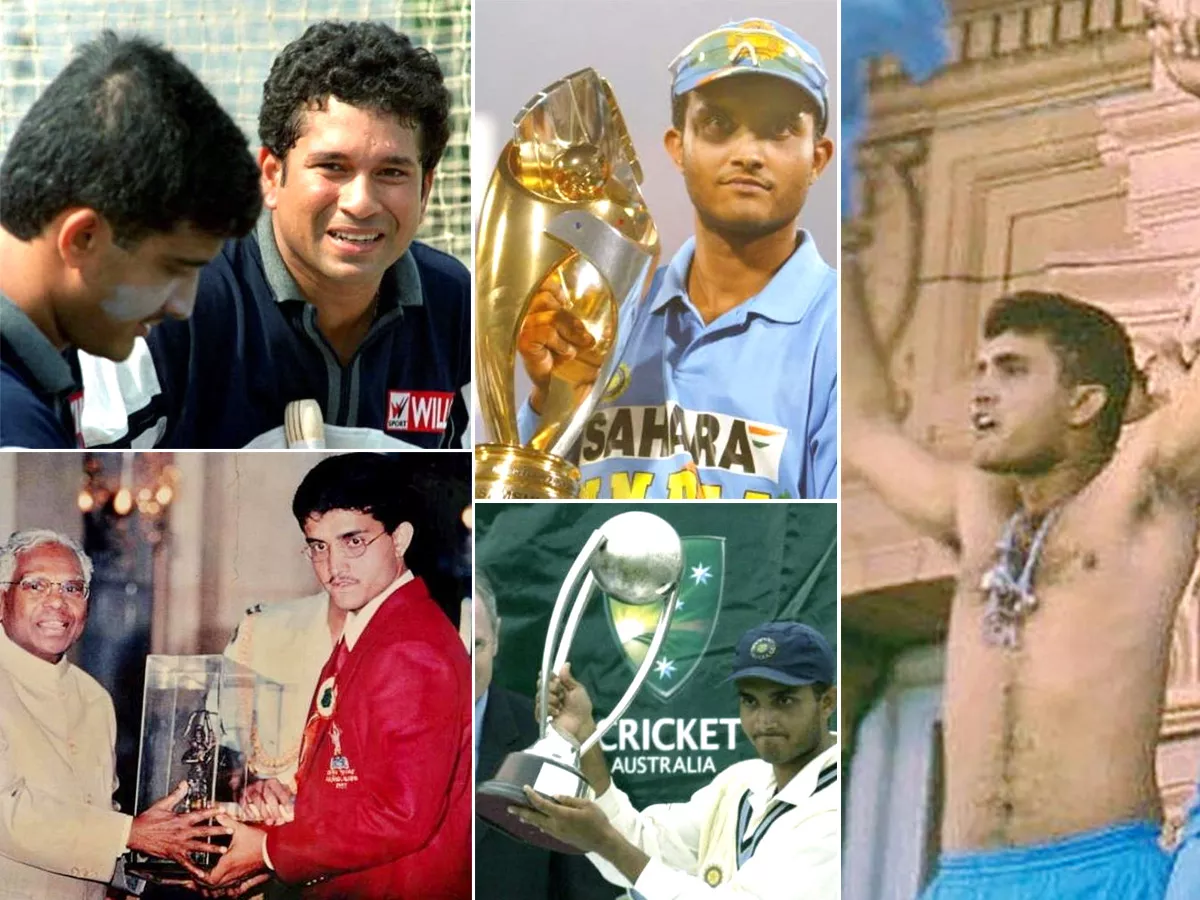 Rare Photos of Sourav Ganguly - Sakshi