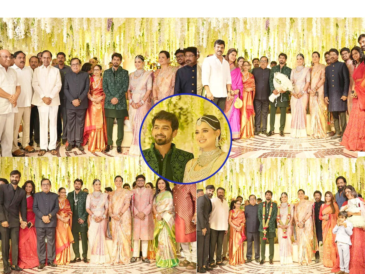 Brahmanandam Younger Son Siddharth wedding Photos - Sakshi