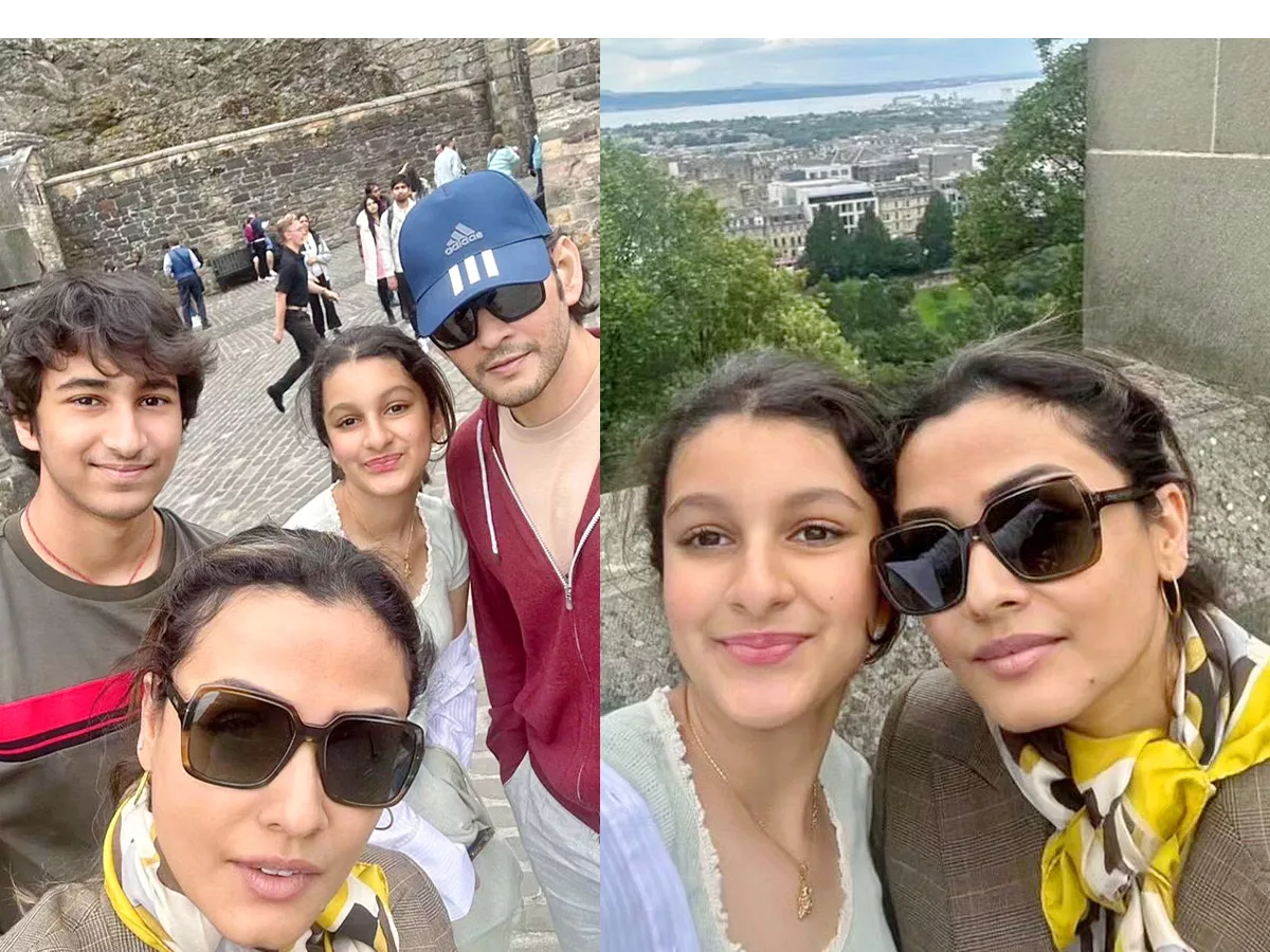 Mahesh Babu and Family Enjoyng vacation In Scotland Photos - Sakshi