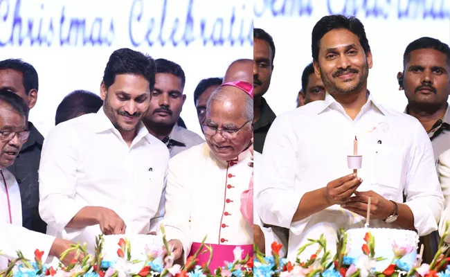 AP CM YS Jagan Participated In Christmas Celebrations Photos - Sakshi