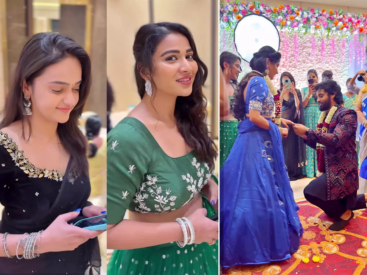 Telugu Bigg Boss 6 Contestant Vasanthi Krishnan Engagement Pics - Sakshi