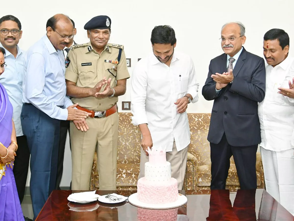 CM YS Jagan Participated In New Year Celebrations Photos - Sakshi