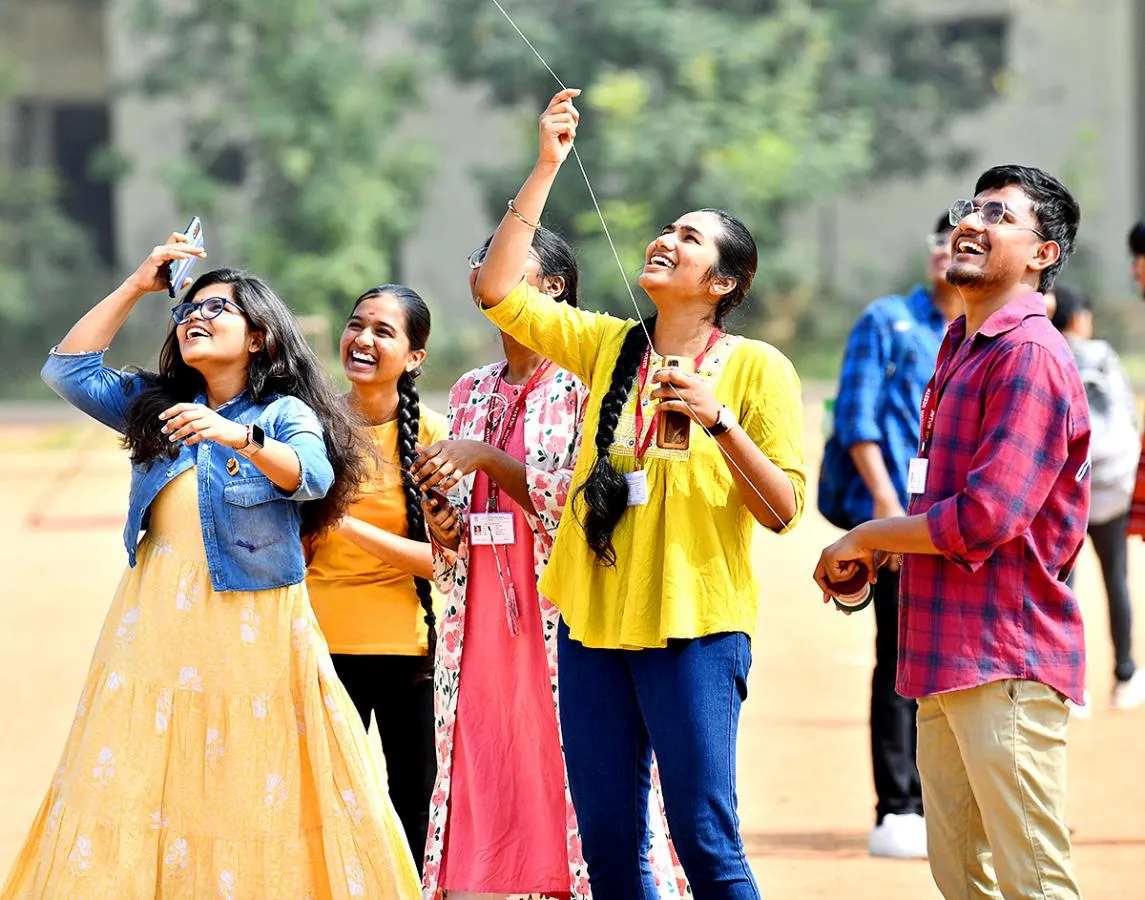 Hyderabad Kite Festival 2024 At Parade Grounds Photos - Sakshi