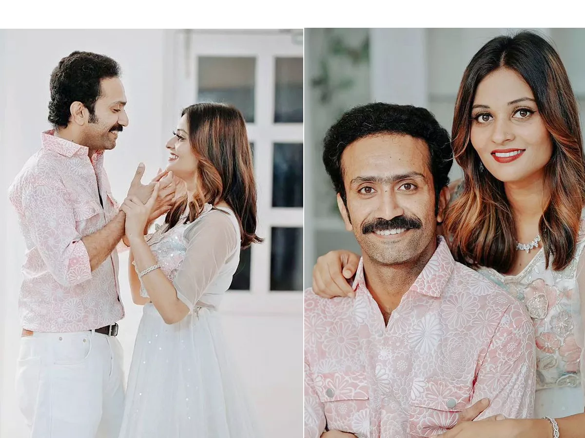 Dasara Movie Villain Shine Tom Chacko Gets Engaged To Fashion Model Thanuja Photos - Sakshi