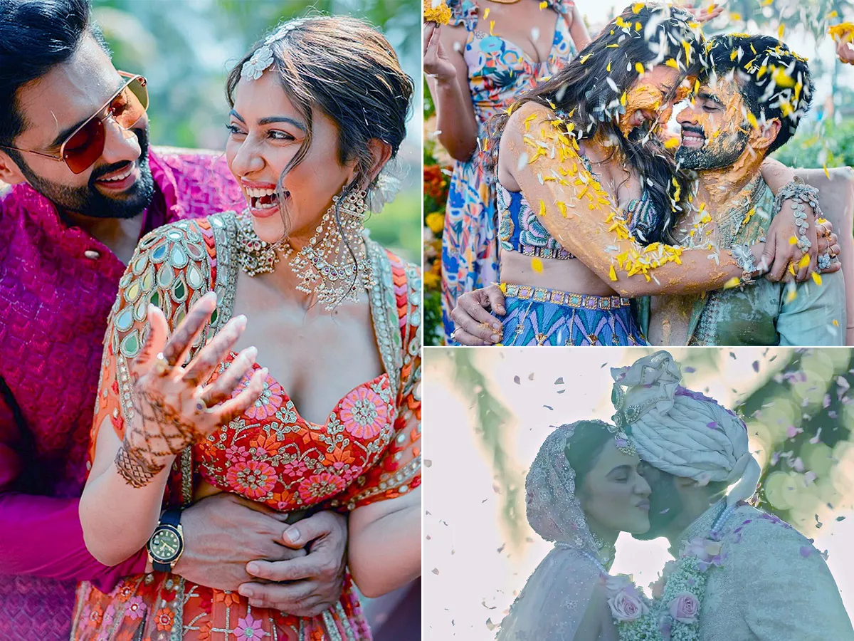 Rakul Preet Singh and Jackky Bhagnani's wedding Photos - Sakshi