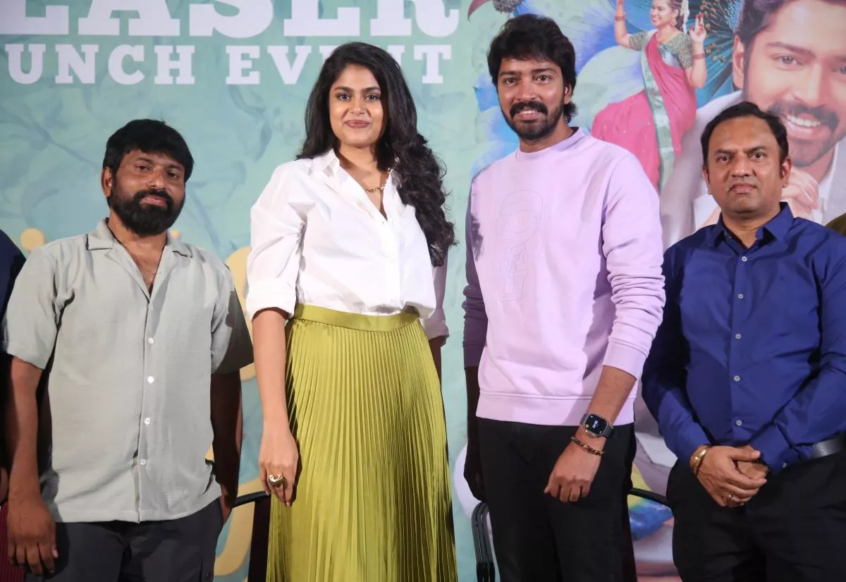 Aa Okkati Adakku Movie Teaser Launch Photos - Sakshi