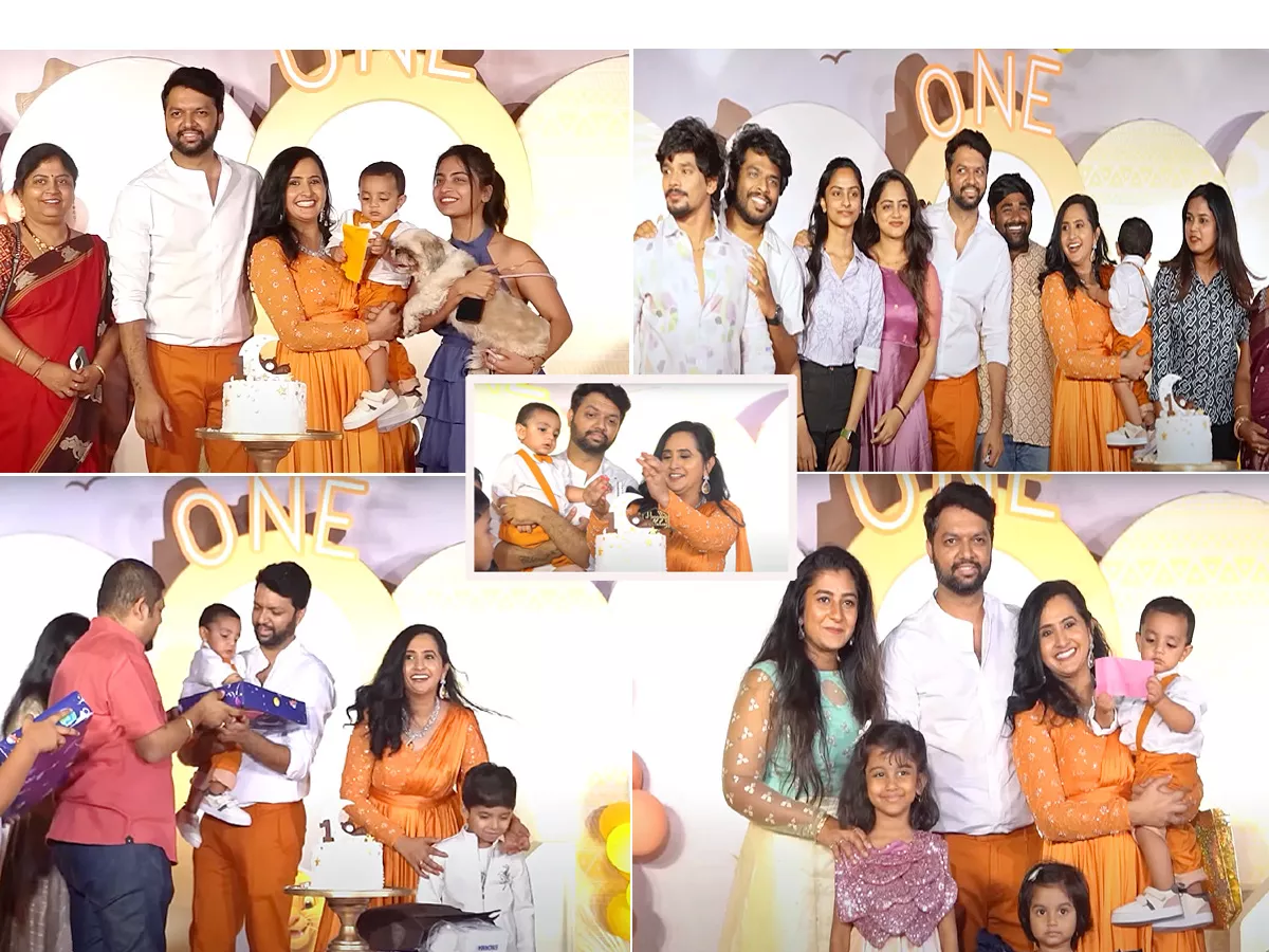 Anchor Lasya 2nd Son Moksh Birthday Celebrations Photos - Sakshi