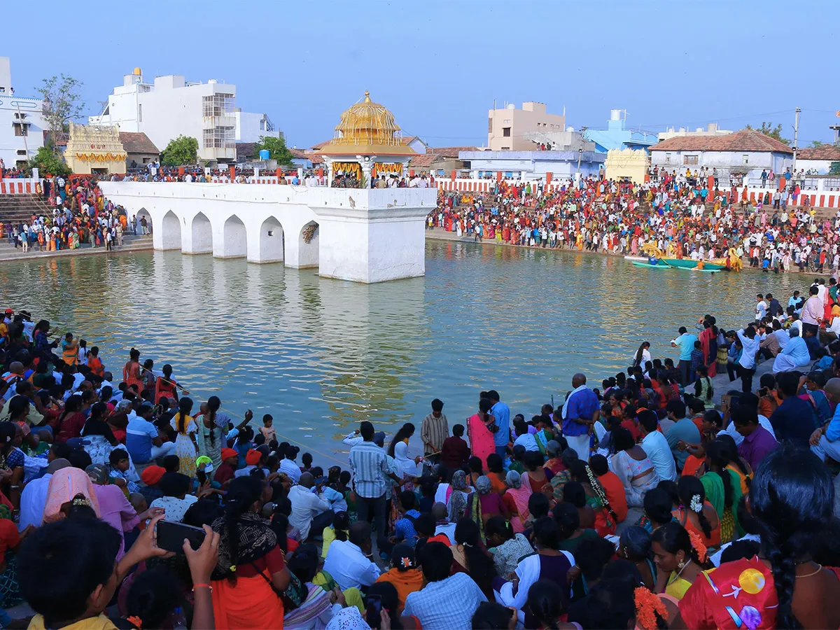 Brahmotsavam of Swami at Dharmapuri Lakshmi Narasimha Swamy Devasthanam - Sakshi