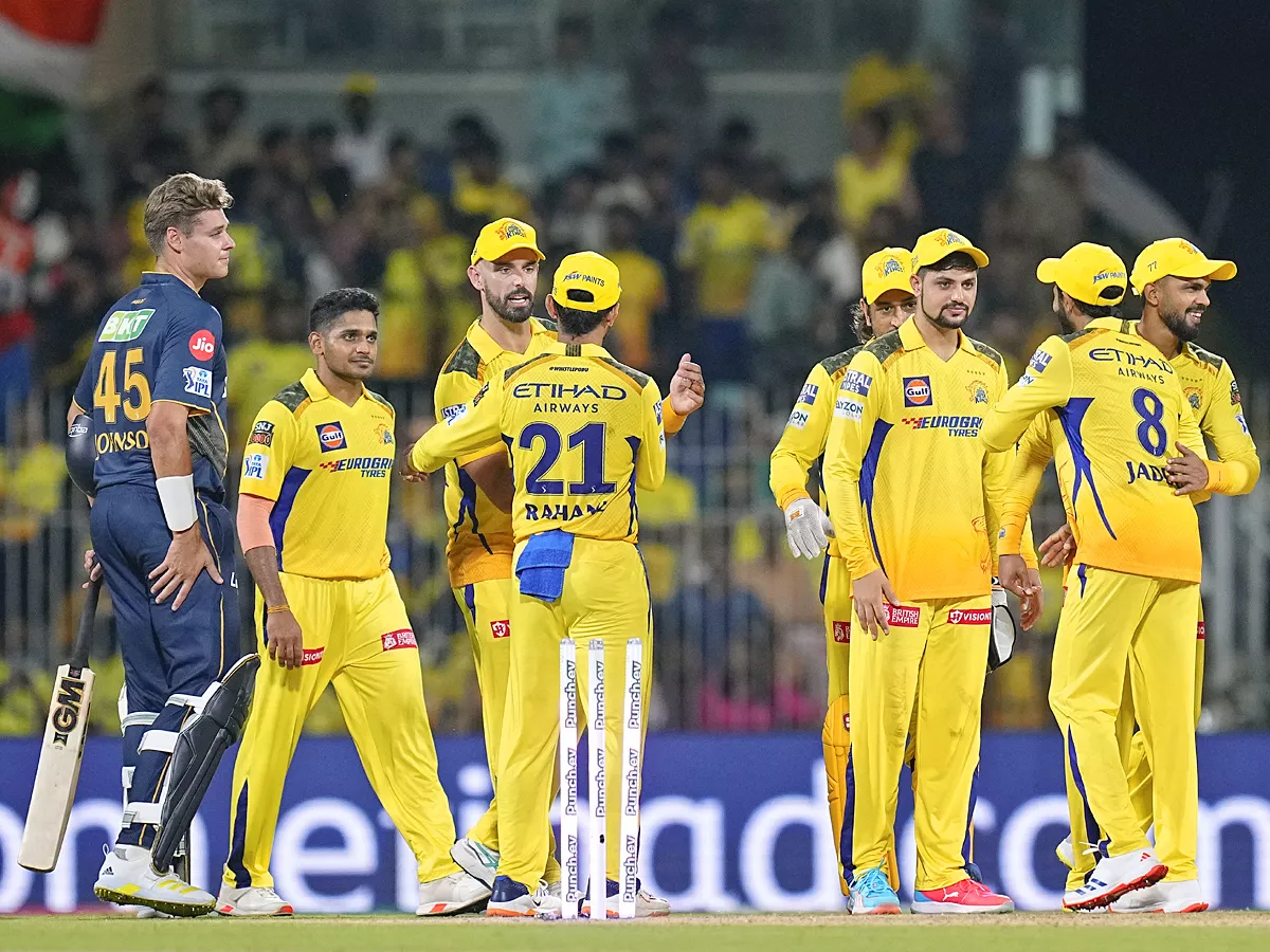 Chennai Super Kings Beat Gujarat Titans by 63 Runs Photos - Sakshi