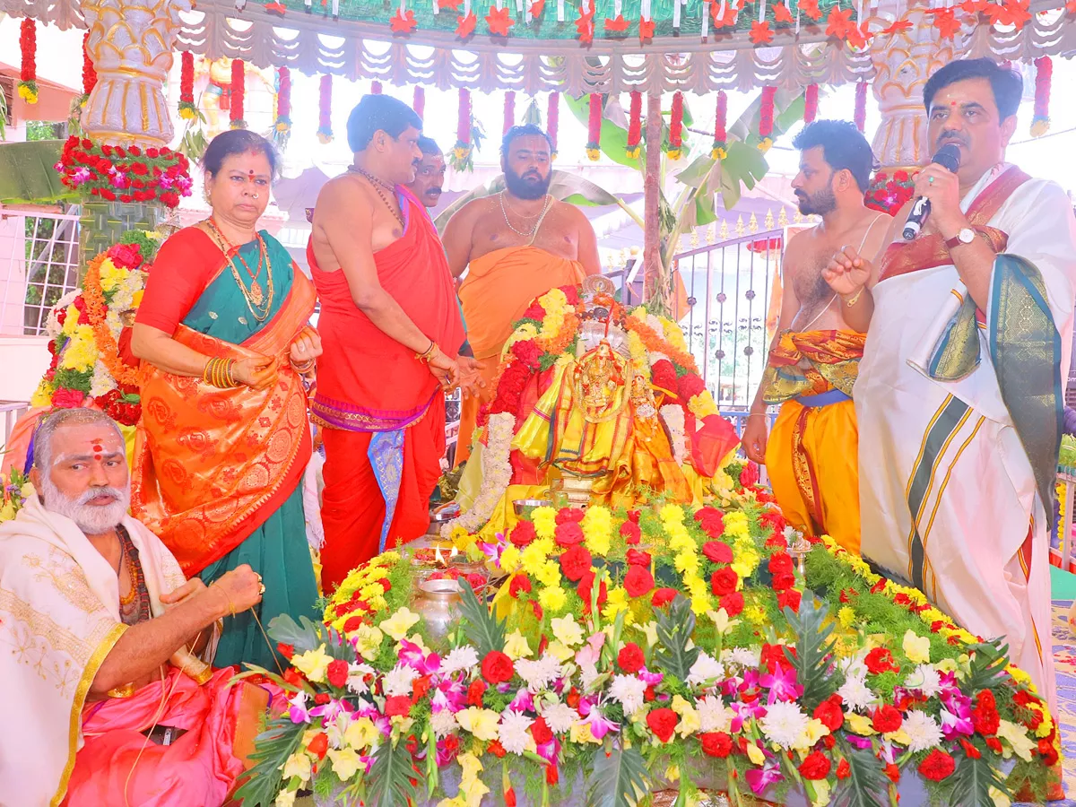 Shiva Kalyanam Mahotsav Celebrations in Raja Rajeshwara Temple At Vemulawada Photos - Sakshi