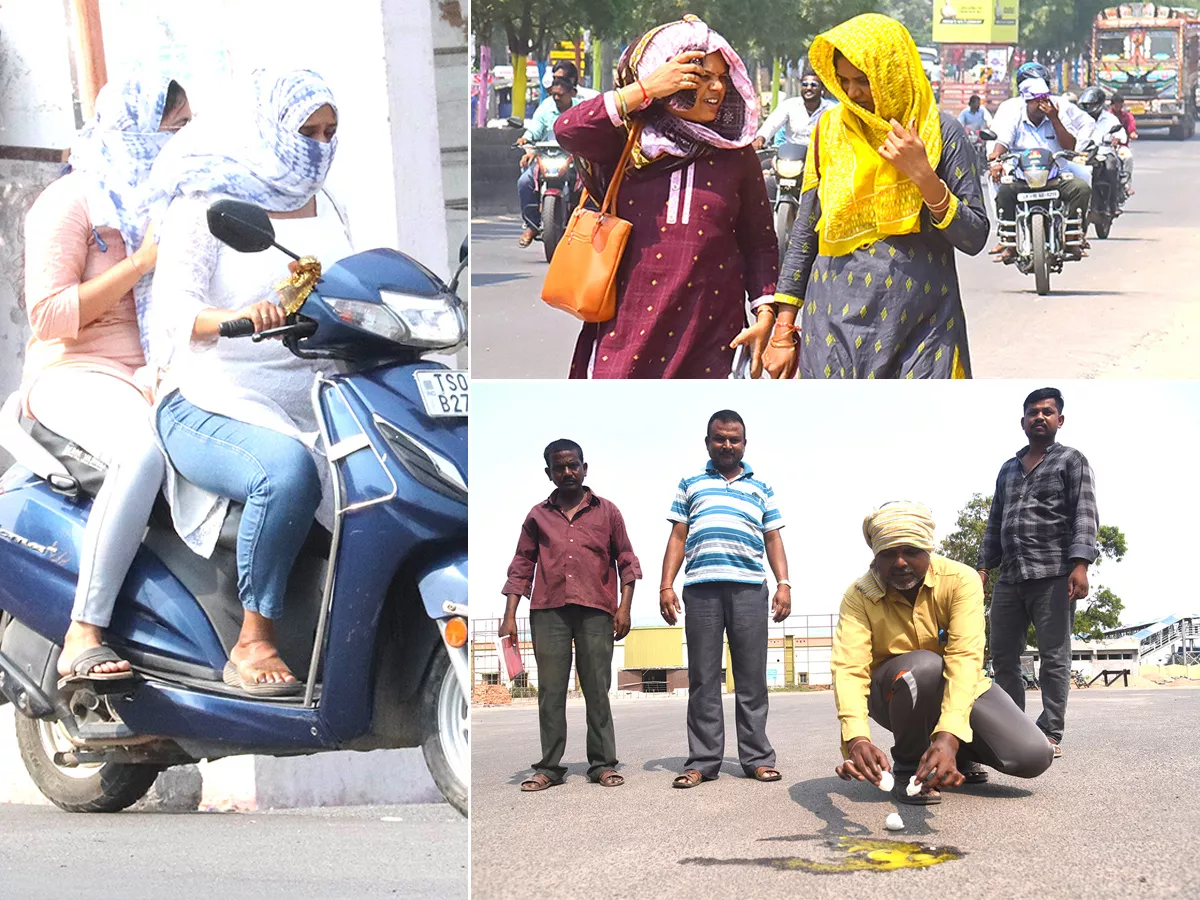 Summer Heat: temperature rising in telugu states - Sakshi