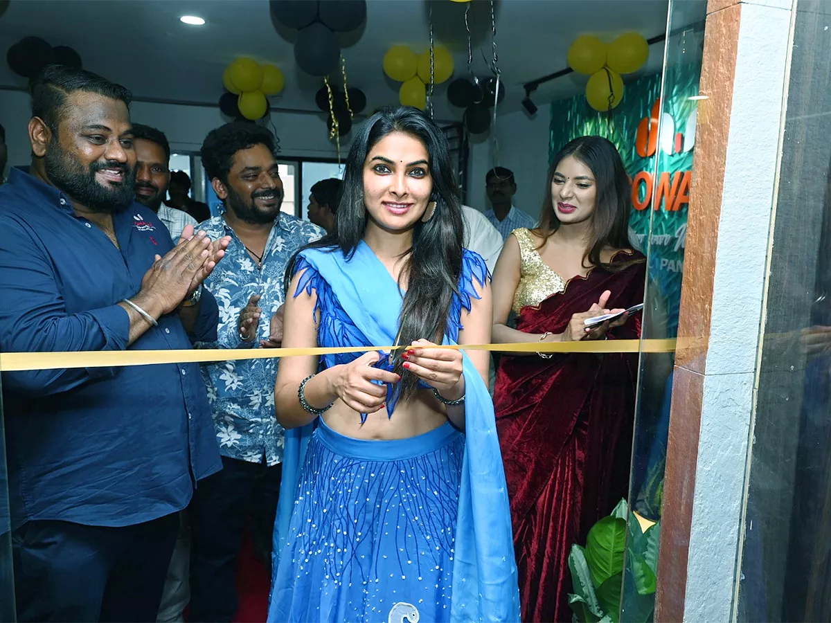 Divi Vadthya at the launch of The Deco Walls - Sakshi