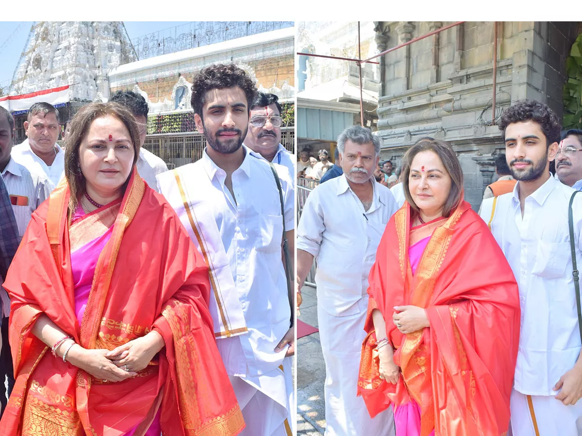 Actress Jaya Prada Visits Tirumala Srivari Temple Photos - Sakshi