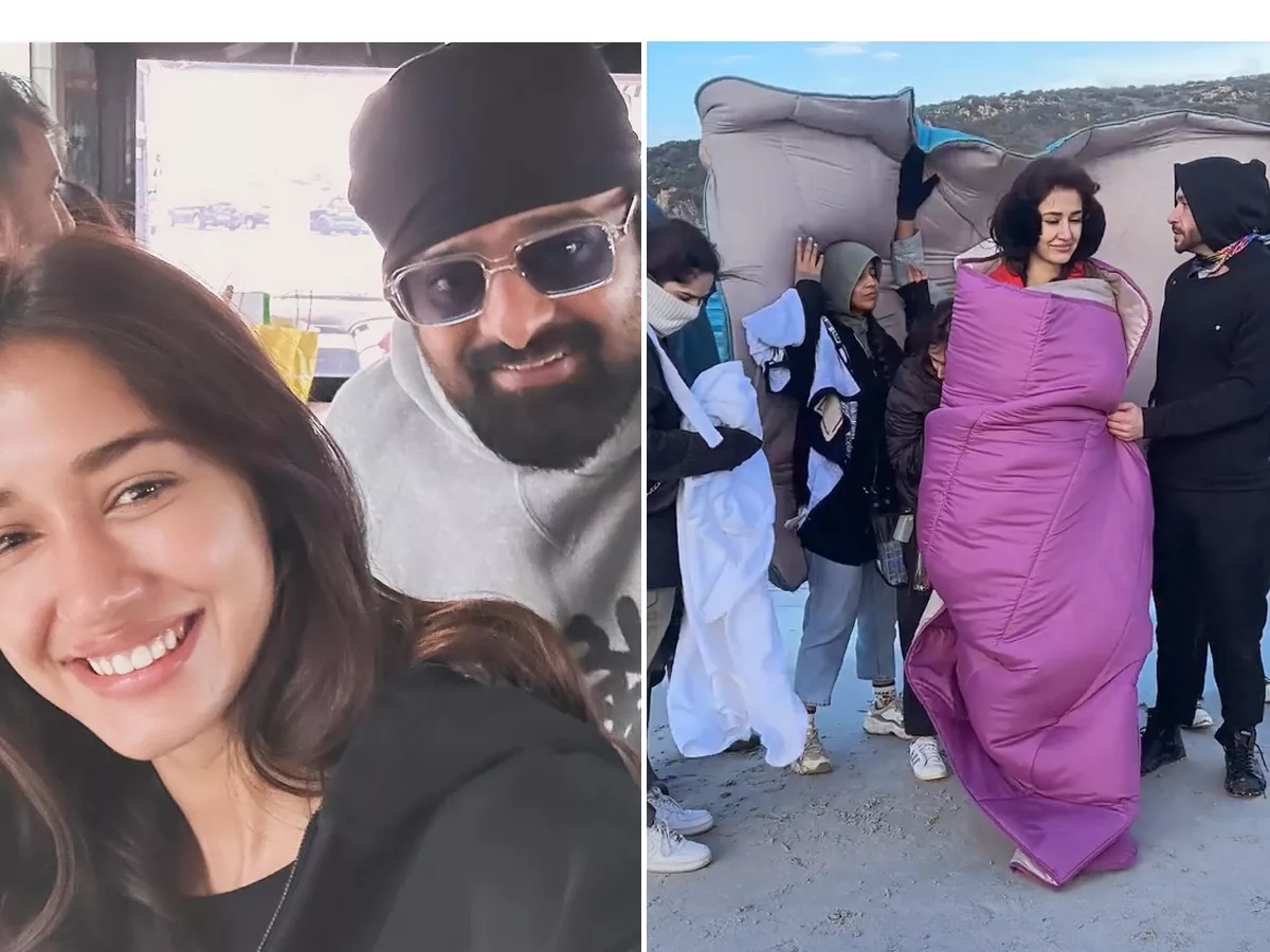 Disha Patani and Prabhas shoot in Italy, actor shares pictures from the sets Photos - Sakshi