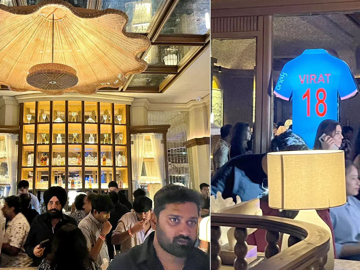 Virat Kohlis restaurant In Hyderabad Photos