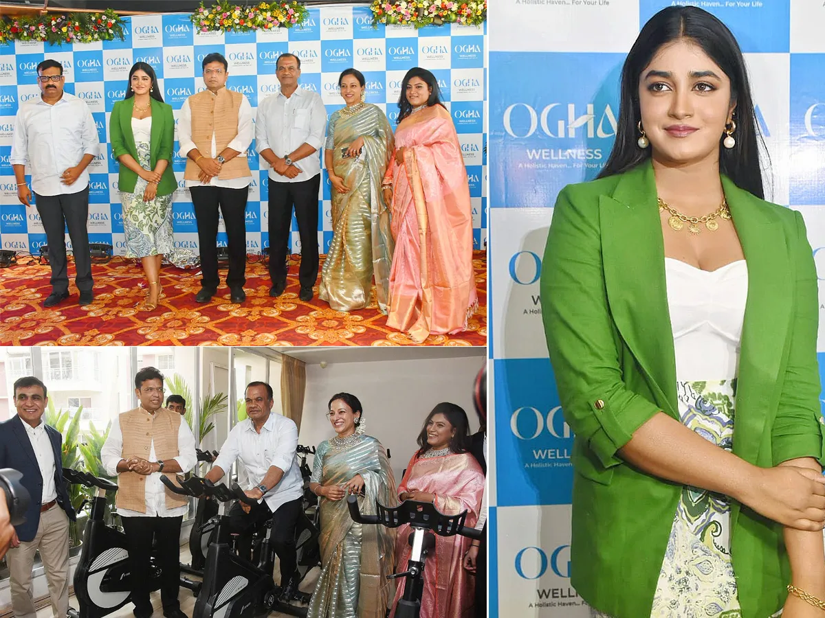 Dimple Hayathi Launches Ogha Wellness Center At Gachibowli Photos