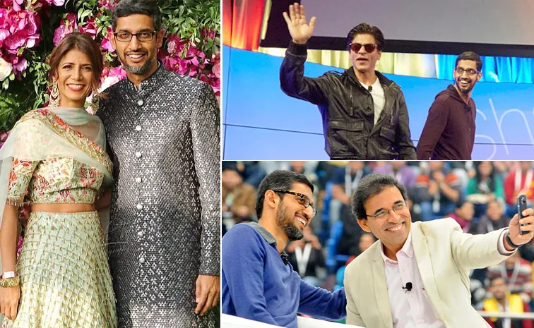 Google CEO Sundar Pichai Birthday Special Photos