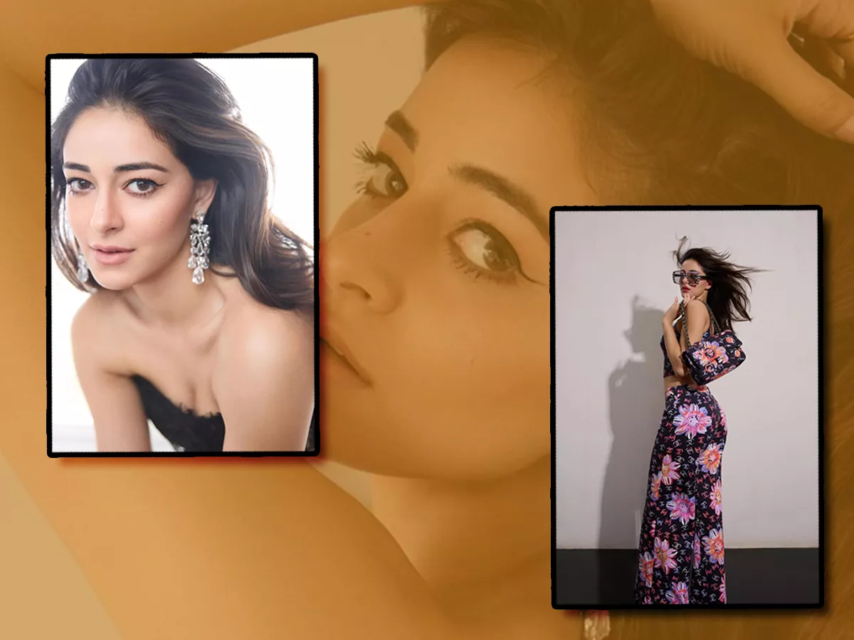 Ananya Pandey Looks Super Stylish In Black Dress: Photos