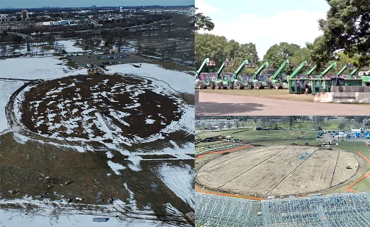 Nassau County Cricket Stadium Set for Demolition After New York Leg of T20 WC 2024 Ends Photos