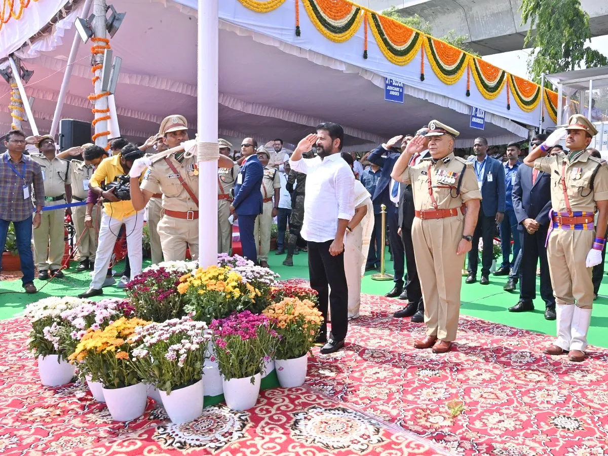 Telangana Formation Day Celebrations at Parade Grounds Photos