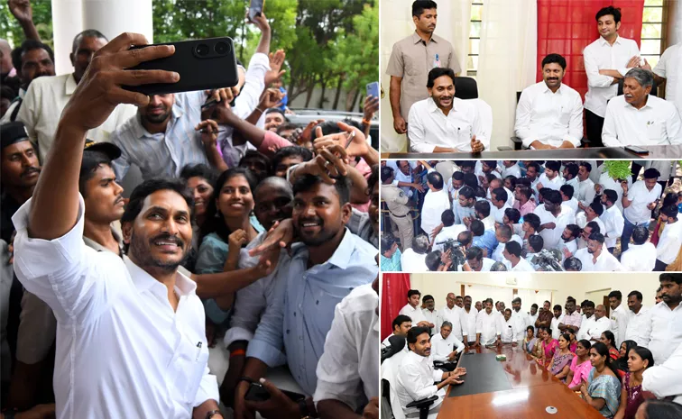 YS Jagan Mohan Reddy At Pulivendula Photos