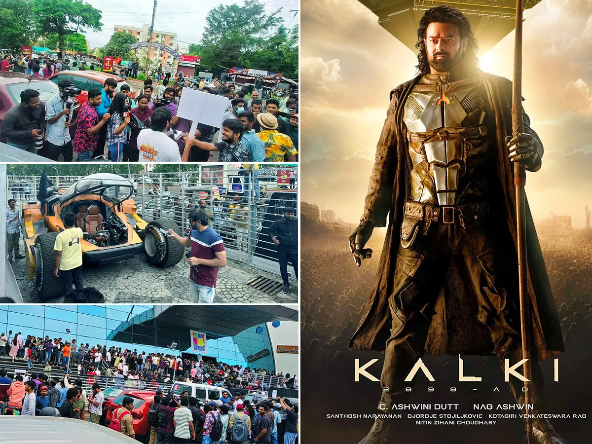 Kalki 2898 AD Fans Celebrations At Imax Theatre, Hyderabad 