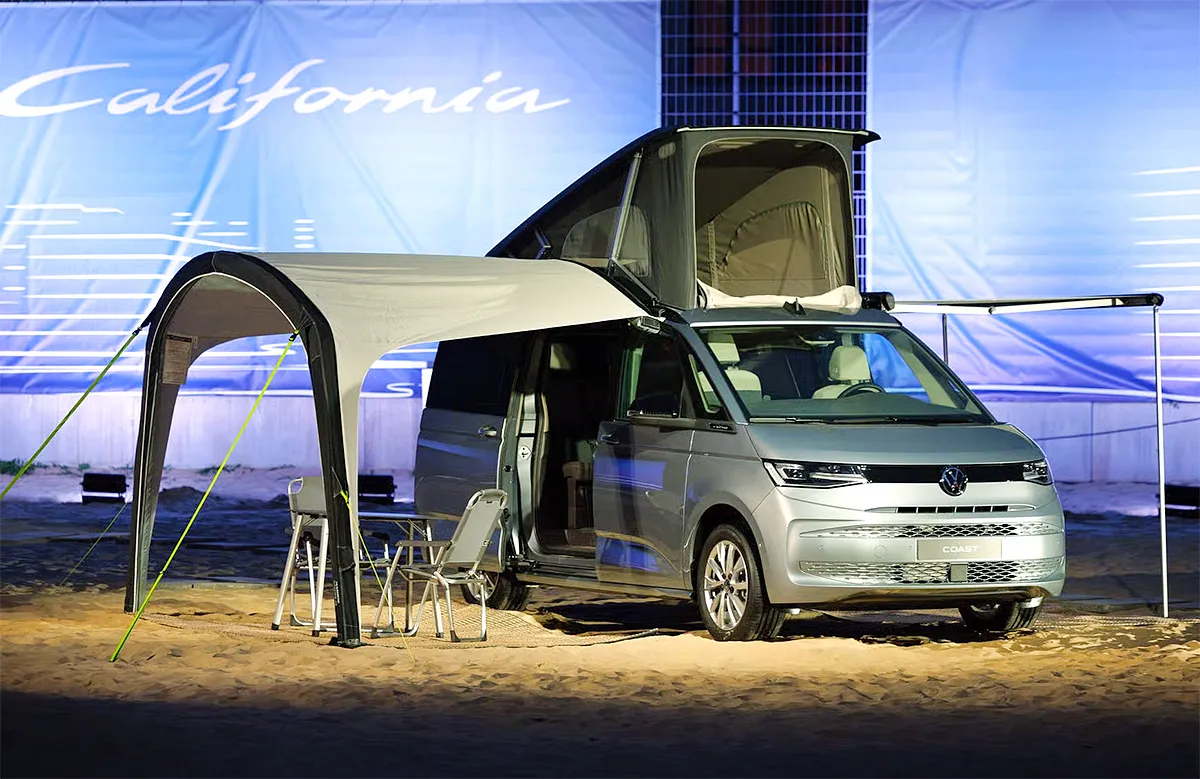 Volkswagen introduced the new T7 Multivan California camper