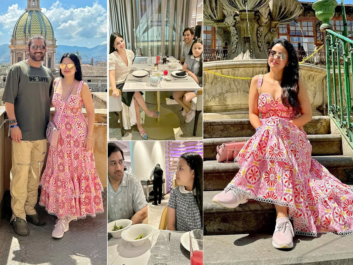 Anant Ambani Radhika Pre Wedding Italy: Sakshi Shares Pics With Dhoni Ziva Viral Photos