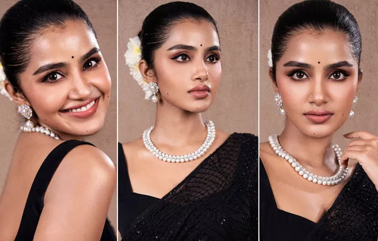 Anupama Parameswaran Latest Black Saree Photos Goes Viral On Instagram