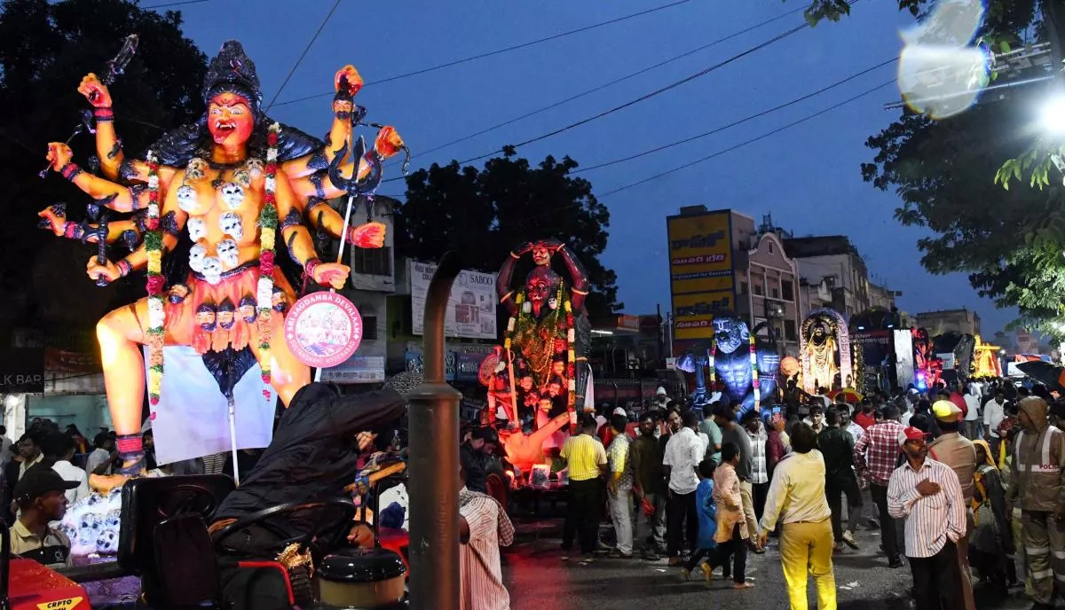 Old City Mahankali Bonala Jathara Photos