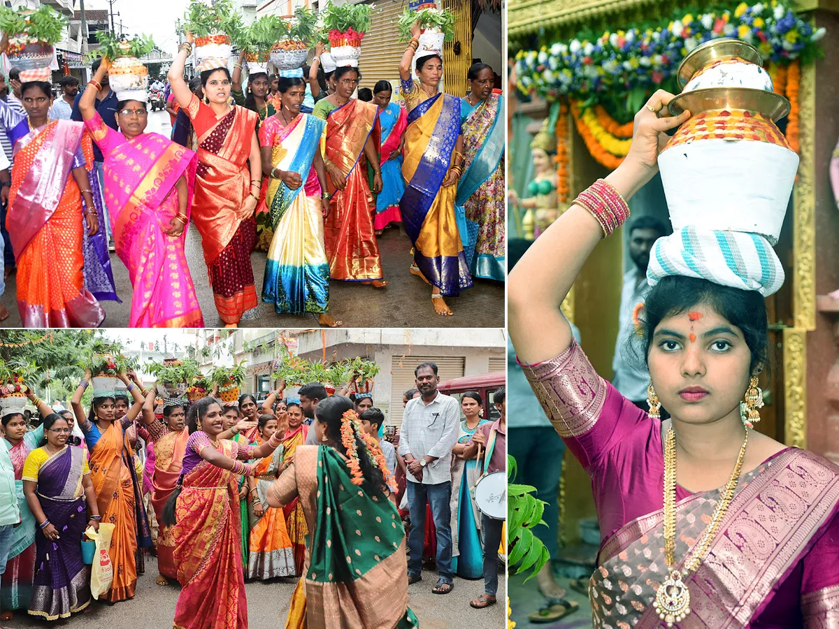 Mahabubnagar : Pochamma Ammavari Bonalu Photos