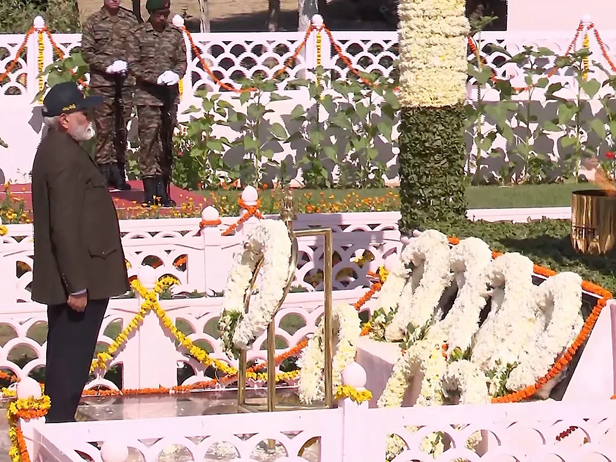 25th anniversary of the Kargil Vijay Diwas at the Kargil War