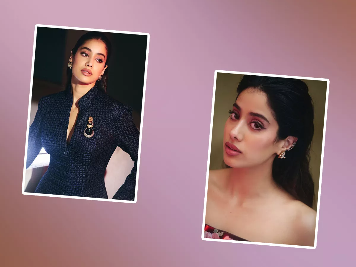 Devara Beauty Janhvi Kapoor In A Different Fashion Style Photos Viral