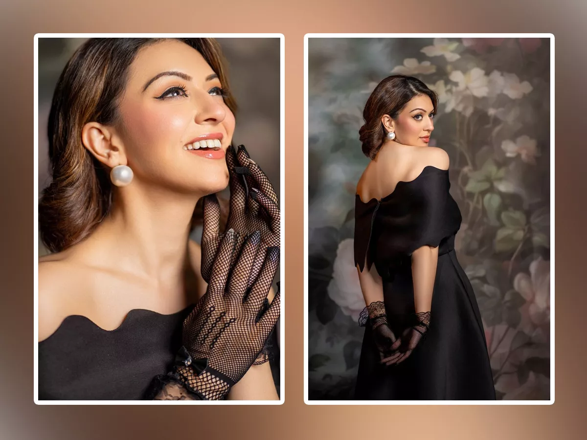 Actress Hansika Motwani Stunning Looks In Retro Style