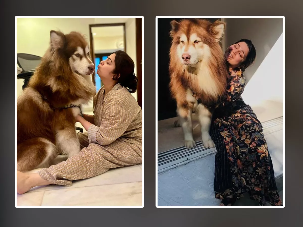 Actress Charmme Kaur Shared Photos In Social Media After Reuniting With Her Pet