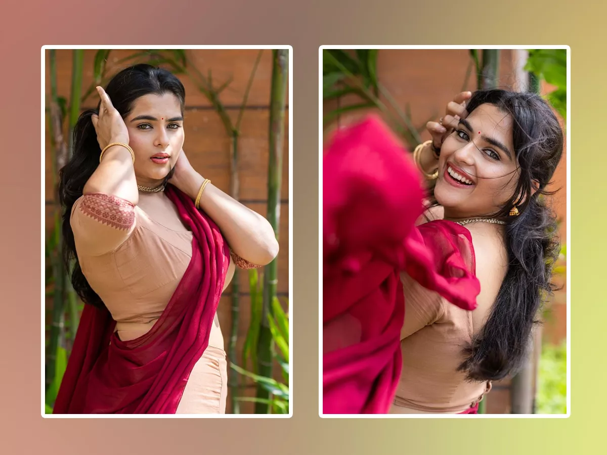 Tollywood Actress Kavya Kalyanram Stunning Photos Viral