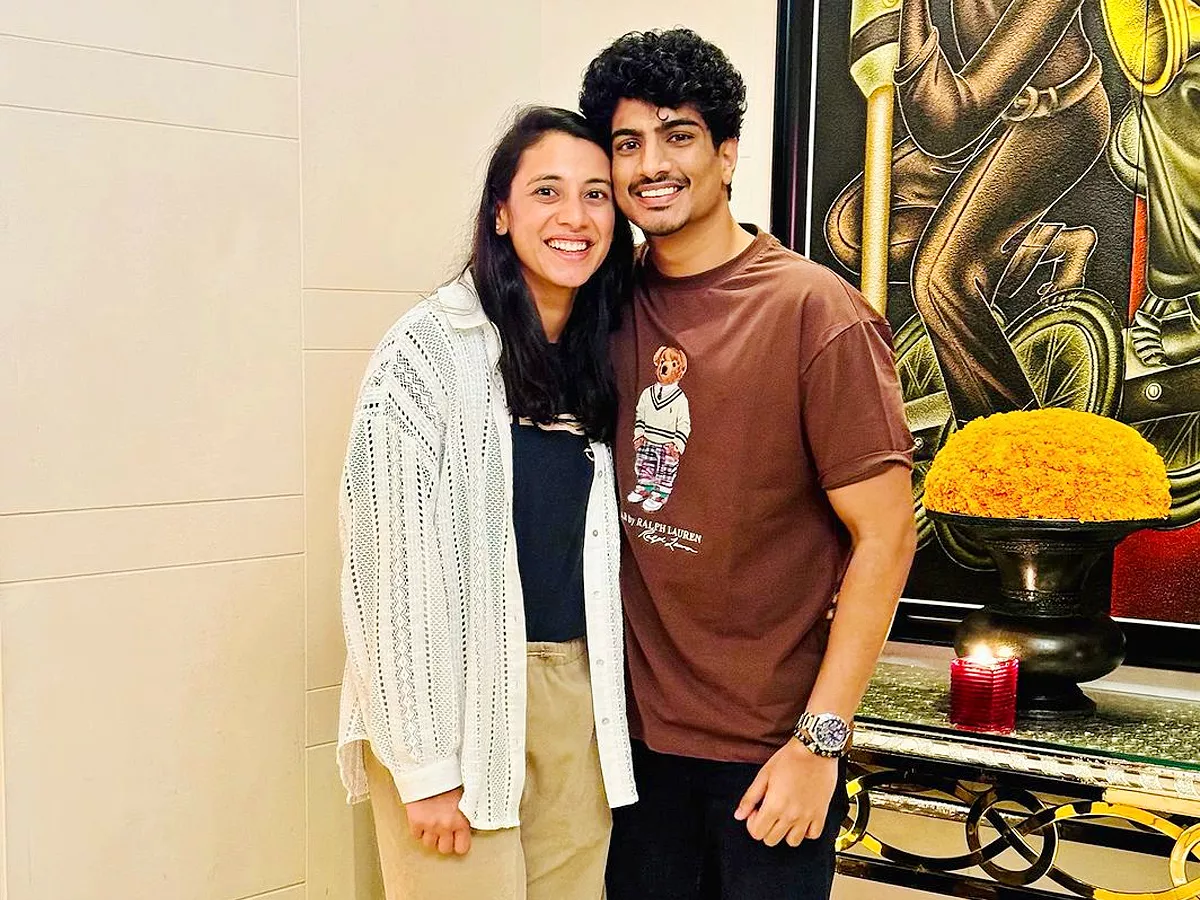 Smriti Mandhana and Palash Muchhal Relationship photos