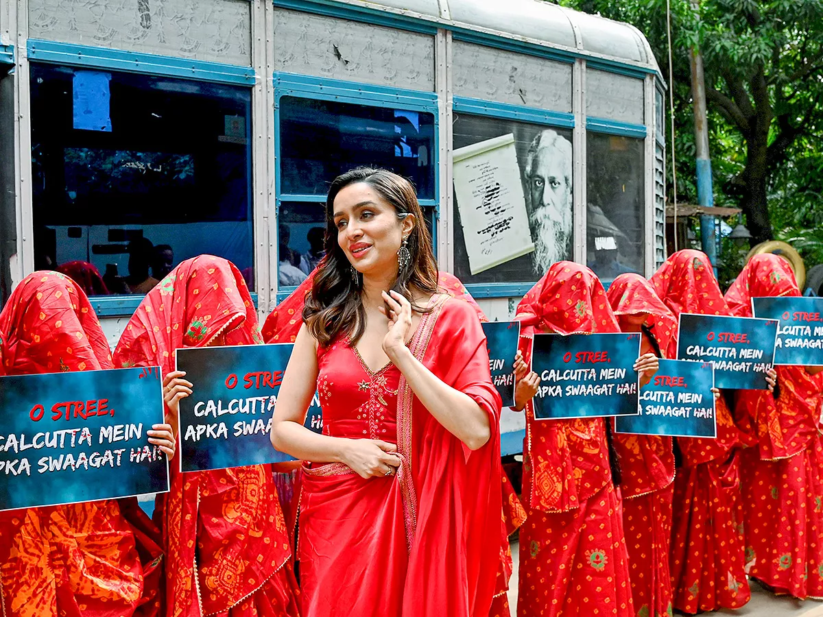 Shraddha Kapoor during a promotional event Stree 2