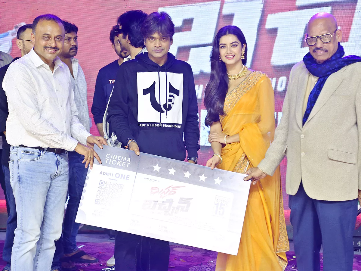 Hero Ravi Teja Mr Bachchan Pre Release Event Photos