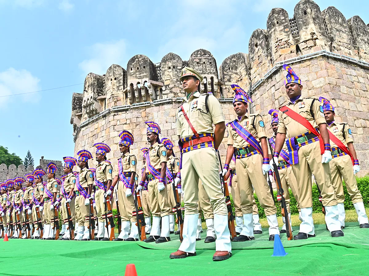 Independence Day Rehearsal 2023 at Golconda Fort