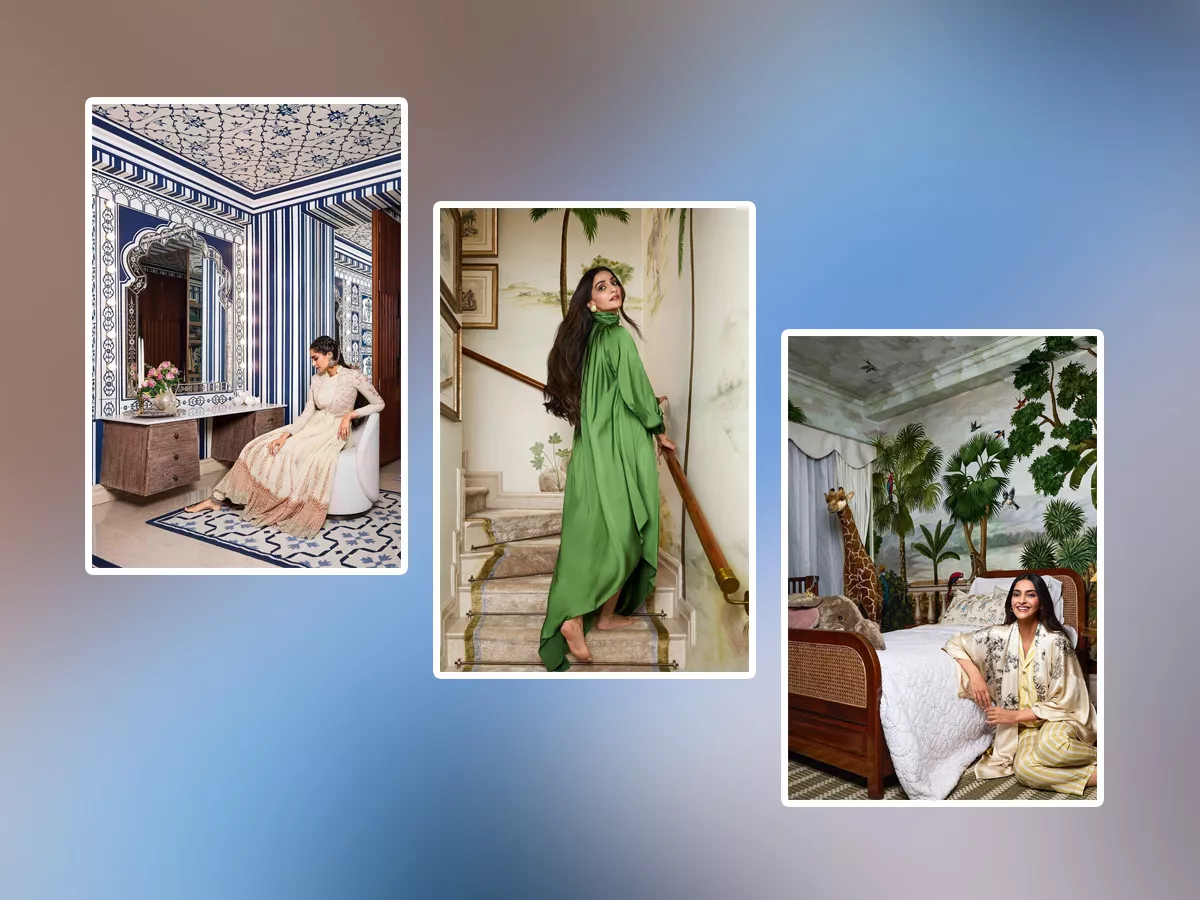 Bollywood Actress Sonam Kapoor Stunning Looks In New House Photos Viral