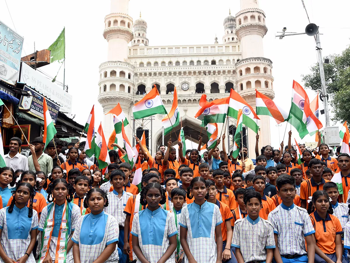 har ghar tiranga at hyderabad photos