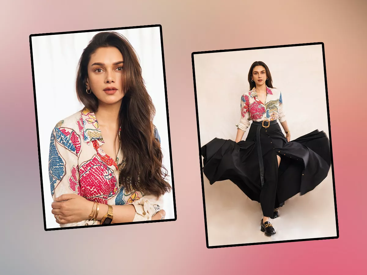 Heeramandi Beauty Aditi Rao Hydari Latest Looks In Western Dress