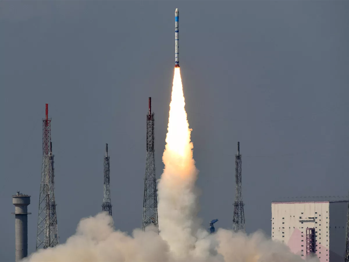 ISRO launches third SSLV carrying Earth Observation Satellite from Sriharikota: Photos